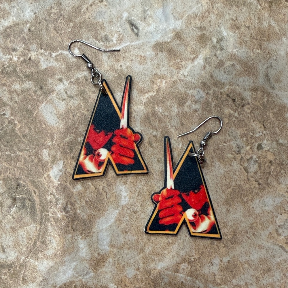 “A Clockwork Orange” Graphic Dangle Earrings